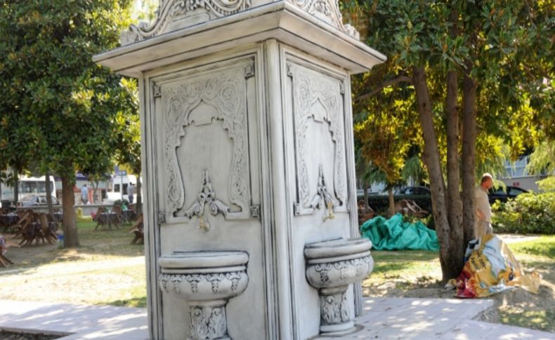 Sultan Parkı’na tarihi çeşme