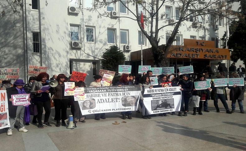 İzmir'deki kadın cinayeti davasında anneden ifade: Hiçbir şey söylemeden kızımı vurdu