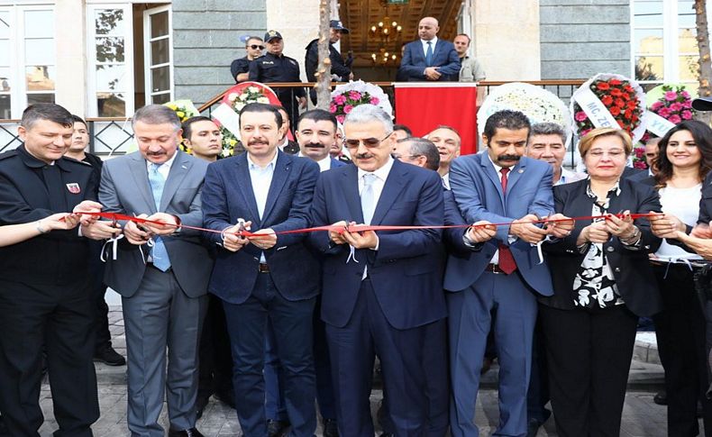 Tarihi Basmane Polis Merkezi binası yeniden hizmete açıldı