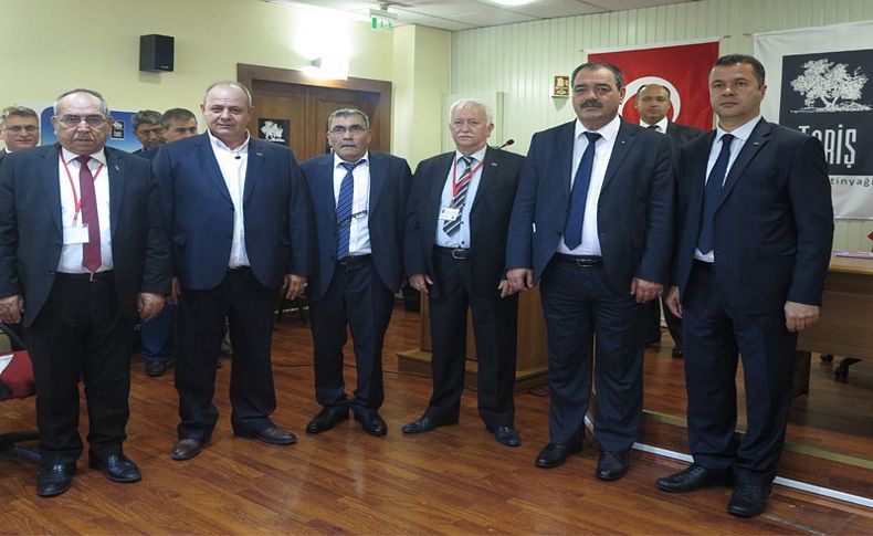 Tariş Zeytin ve Zeytinyağı Birliği Başkanlığına yeniden Hilmi Sürek seçildi
