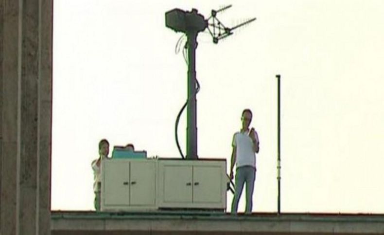 TBMM'nin çatısında antidrone sistemi
