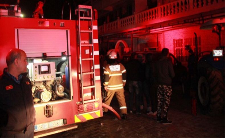 Torbalı'da ev yangını: 1 ölü, 1 yaralı