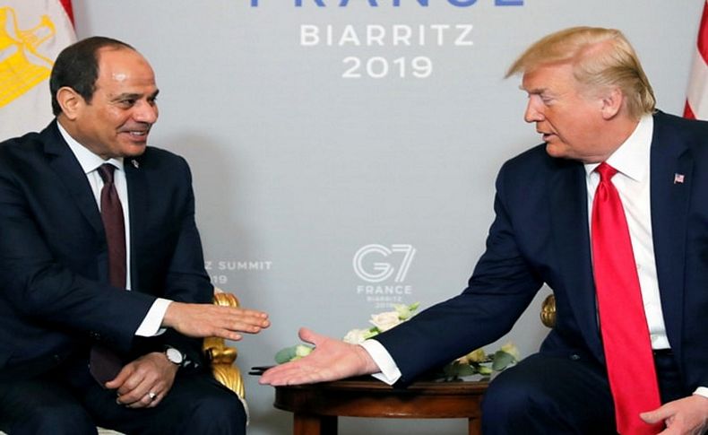 Trump, Sisi'den 'en favori diktatörüm' diye bahsetmiş