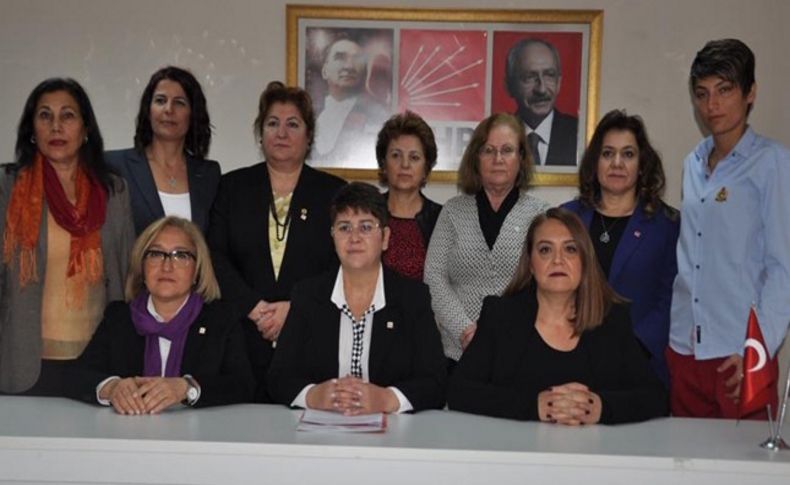 CHP İzmir'de kadın isyanı: Emeği var sözü yok!