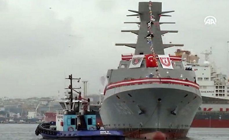 Türkiye'nin ilk istihbarat gemisi denize indi