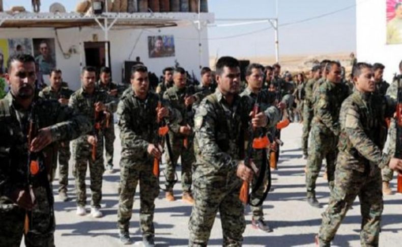 Türkiye sınırında skandal görüntü! YPG tören yaptı