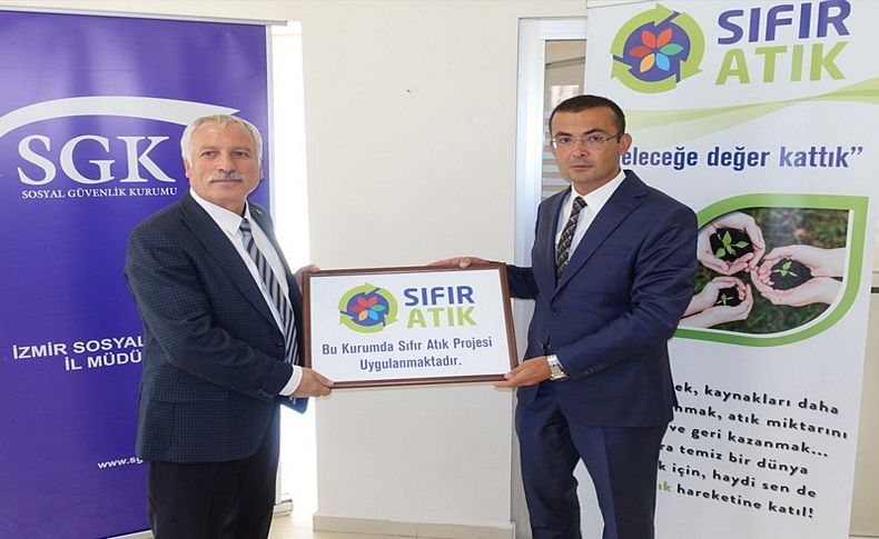 SGK İzmir 'Sıfır Atık Projesi'nin ilk adımını attı