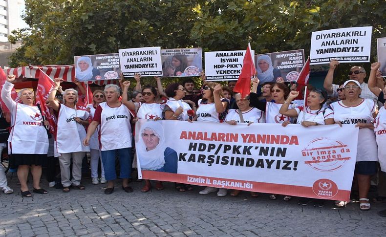 Vatan Partisi İzmir'den 'Diyarbakır anneleri'ne destek