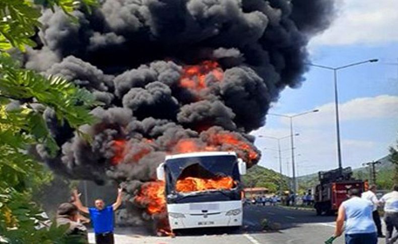 Yanan yolcu otobüsünde hayatını kaybedenlerin kimliği belli oldu