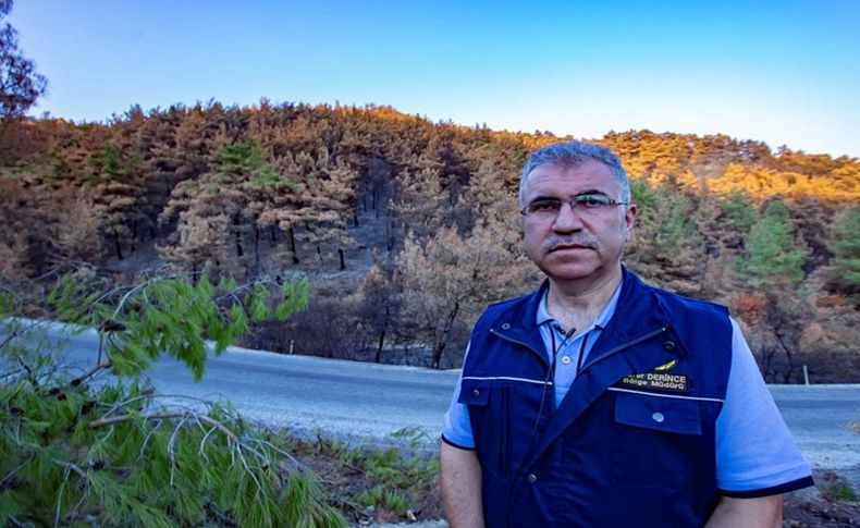 Yeni Bölge Müdürü Derince'den Karabağlar yangını açıklaması