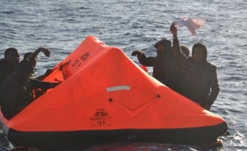 Yunan unsurlarınca geri itilen 53 sığınmacı kurtarıldı