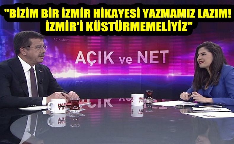 Zeybekci, Habertürk TV'de Kübra Par'ın sorularını yanıtladı