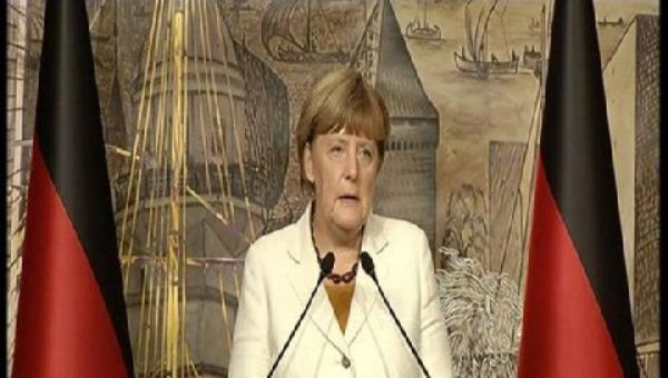 Davutoğlu ve Merkel'den ortak açıklama
