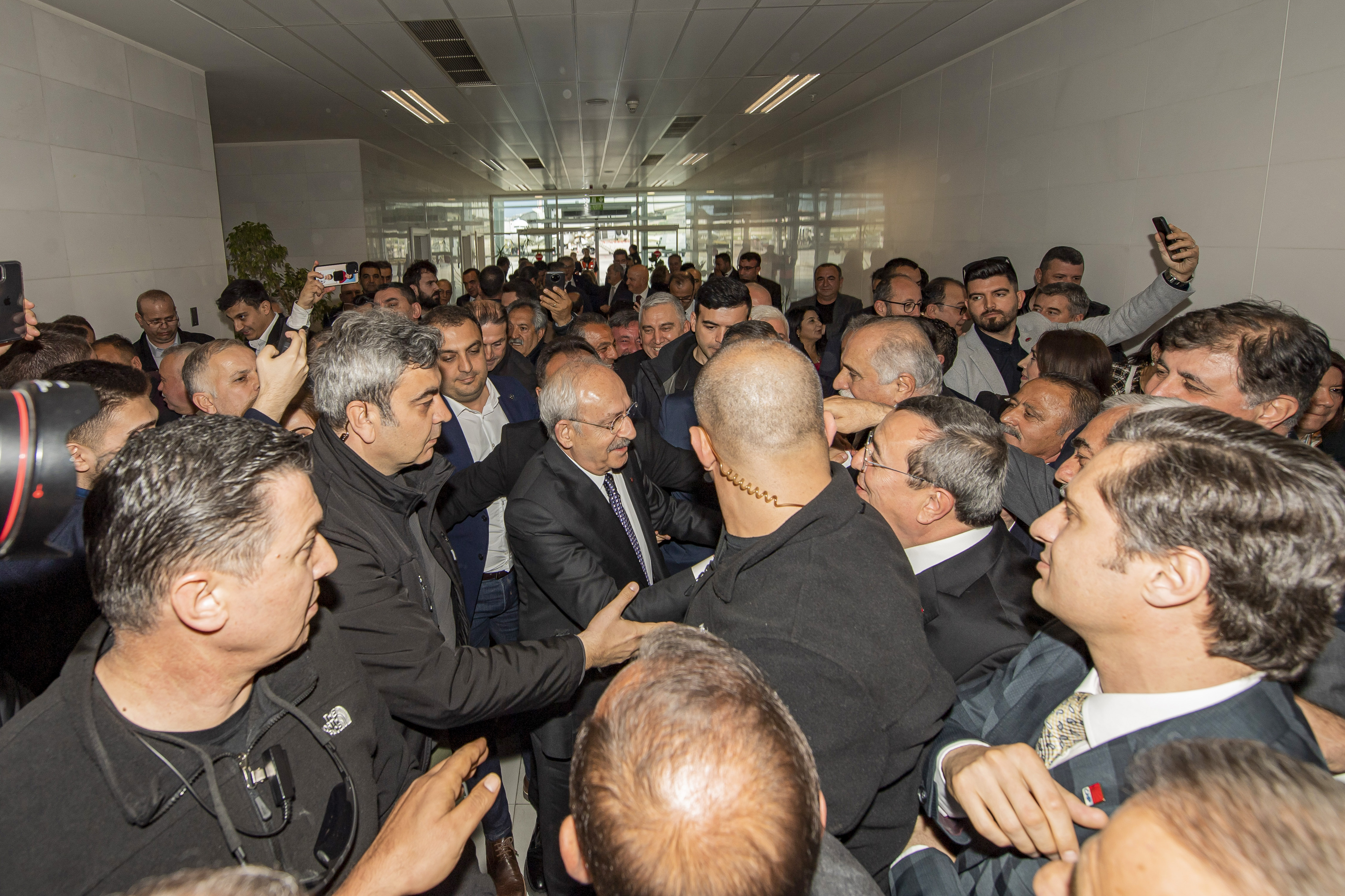 CHP Genel Başkanı Ve Cumhurbaşkanı adayı Kemal Kılıçdaroğlu İzmir’de