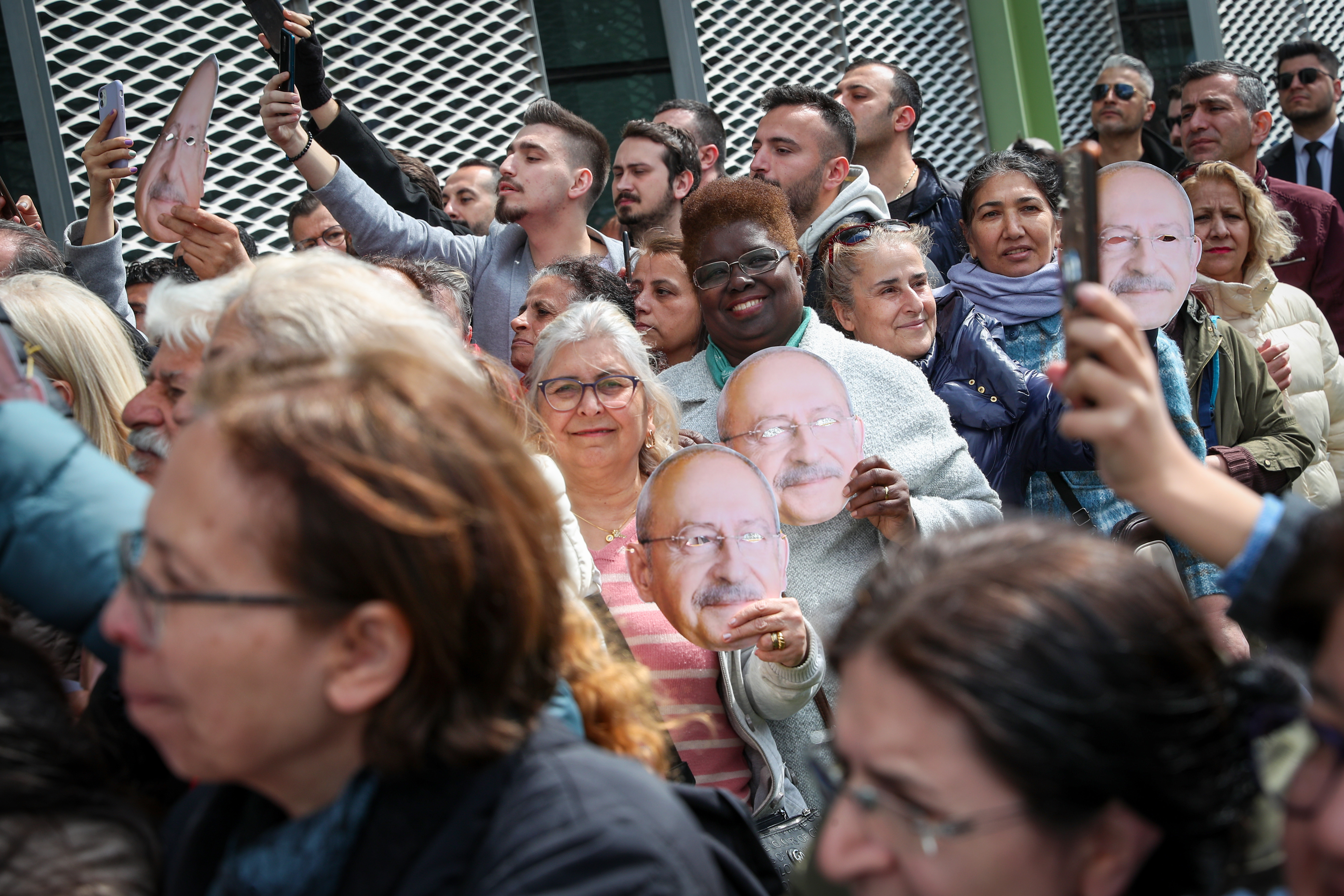 CHP Genel Başkanı Ve Cumhurbaşkanı adayı Kemal Kılıçdaroğlu İzmir’de