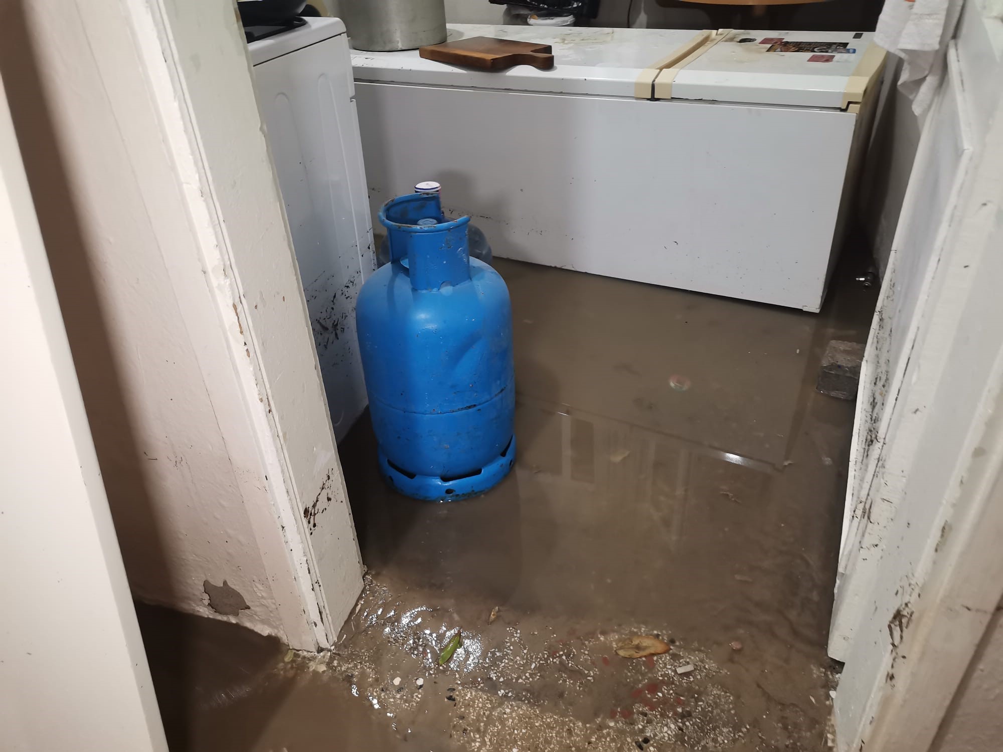 Sağanak yağışın hasarı gün yüzünde ortaya çıktı