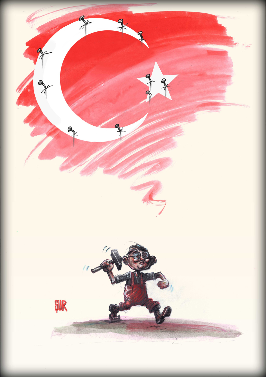 Eflatun Nuri’nin karikatüristleri Sonsuza Kadar Cumhuriyeti çizdi