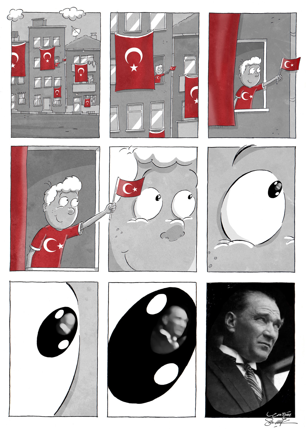 Eflatun Nuri’nin karikatüristleri Sonsuza Kadar Cumhuriyeti çizdi