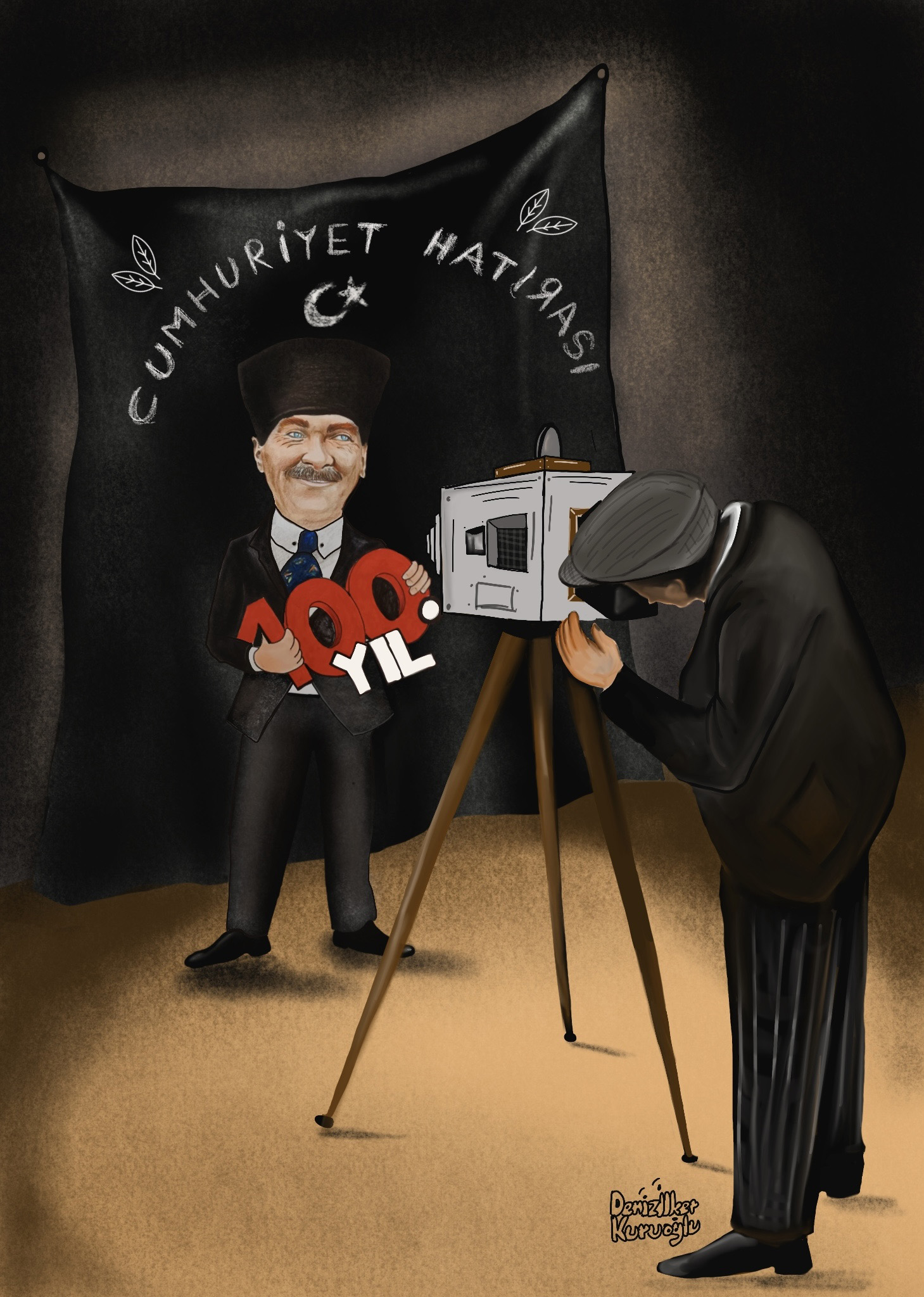 Eflatun Nuri’nin karikatüristleri Sonsuza Kadar Cumhuriyeti çizdi