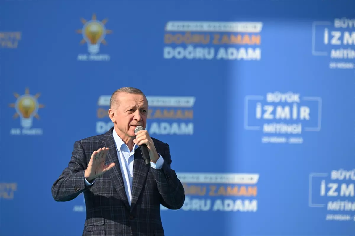 Cumhurbaşkanı Erdoğan İzmir'de...