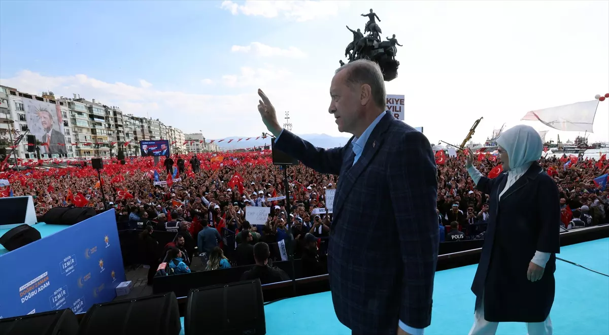 Cumhurbaşkanı Erdoğan İzmir'de...