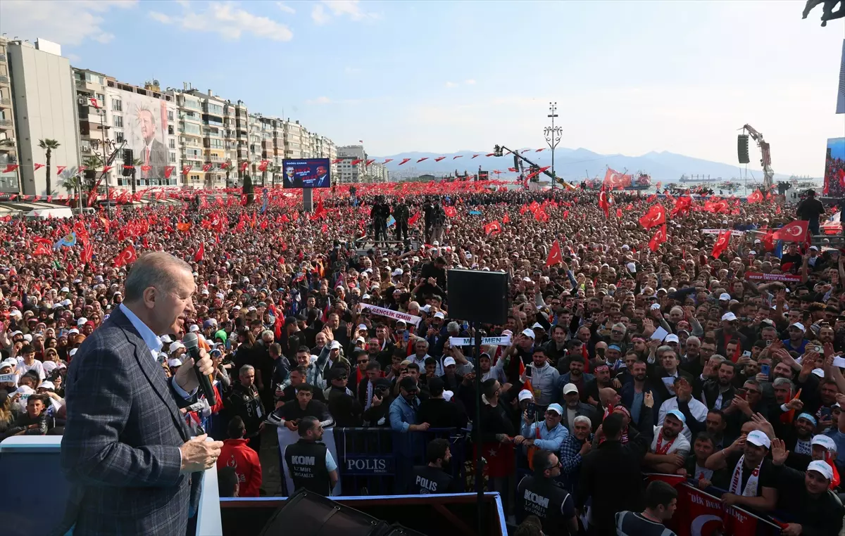 Cumhurbaşkanı Erdoğan İzmir'de...