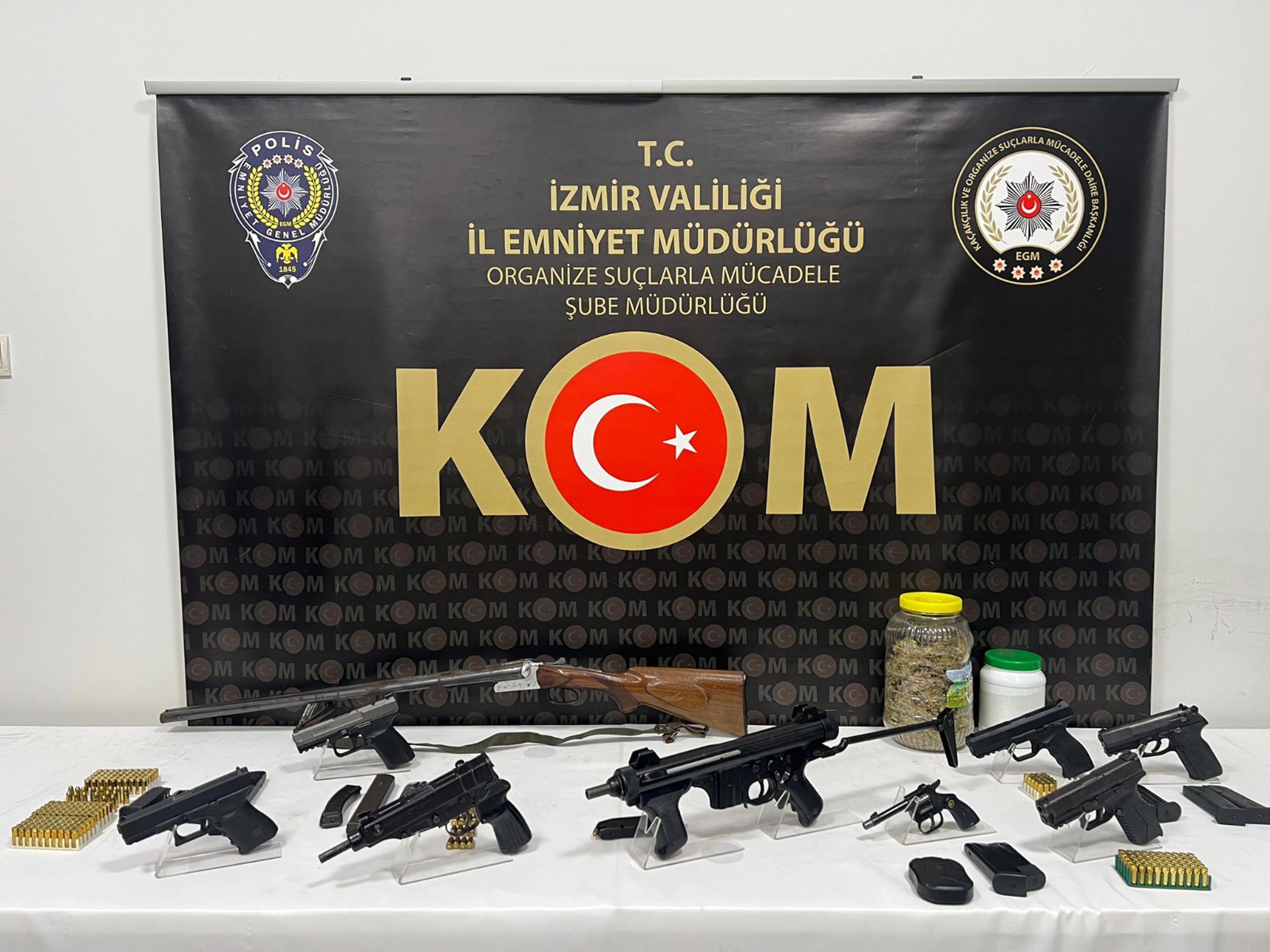 İzmir'de 'Beşoklar' suç örgütüne operasyon