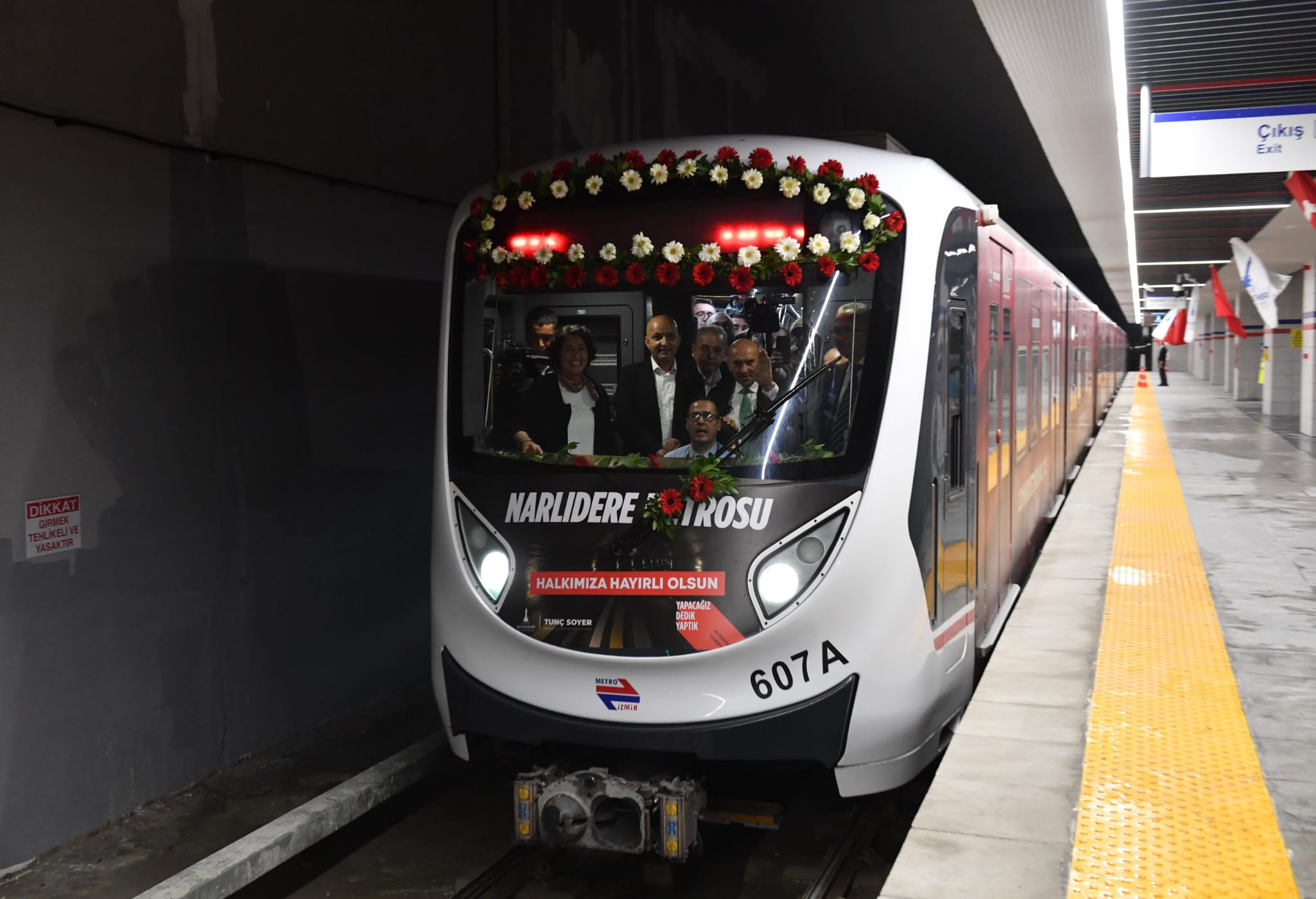 İzmir için büyük gün! Narlıdere Metrosu açıldı