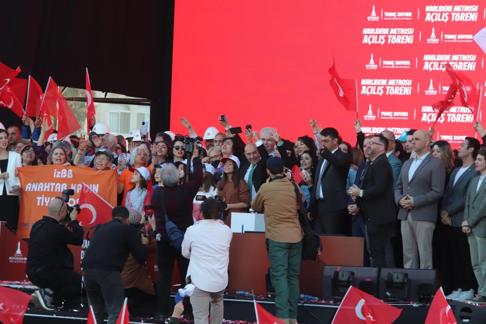 İzmir için büyük gün! Narlıdere Metrosu açıldı
