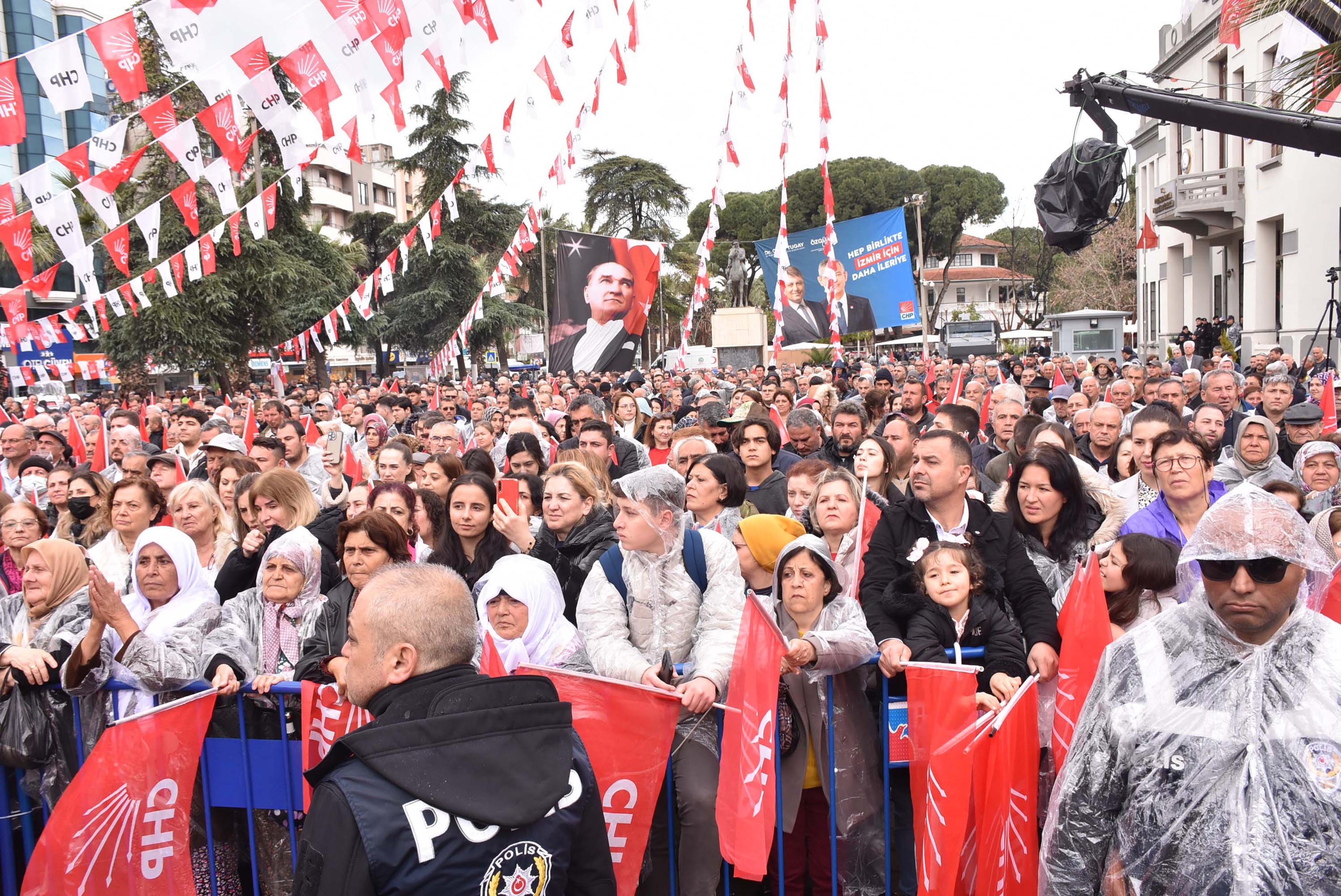 Özgür Özel Ödemiş'te