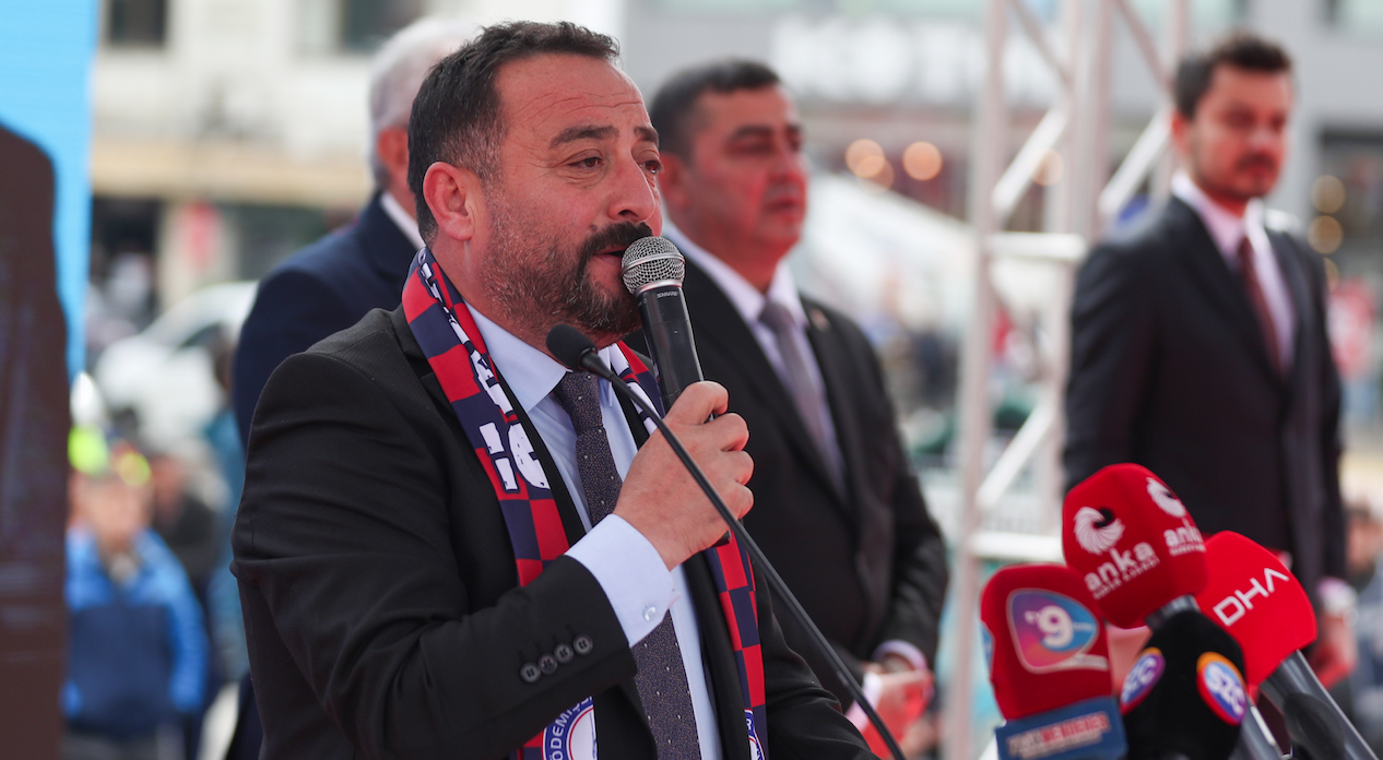 Özgür Özel Ödemiş'te
