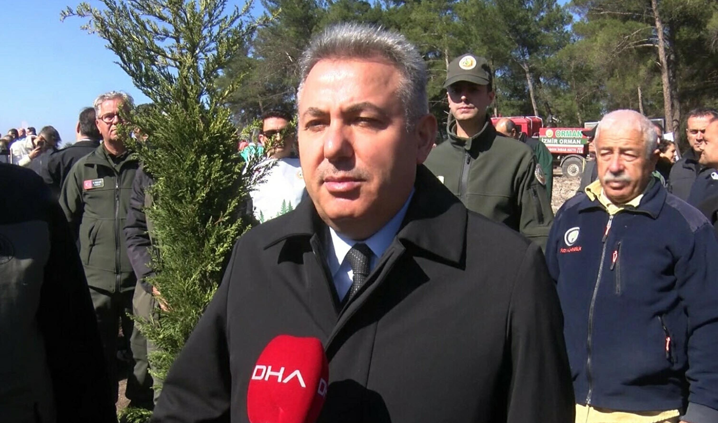 İzmir'de 3 bin fidan toprakla buluşturuldu