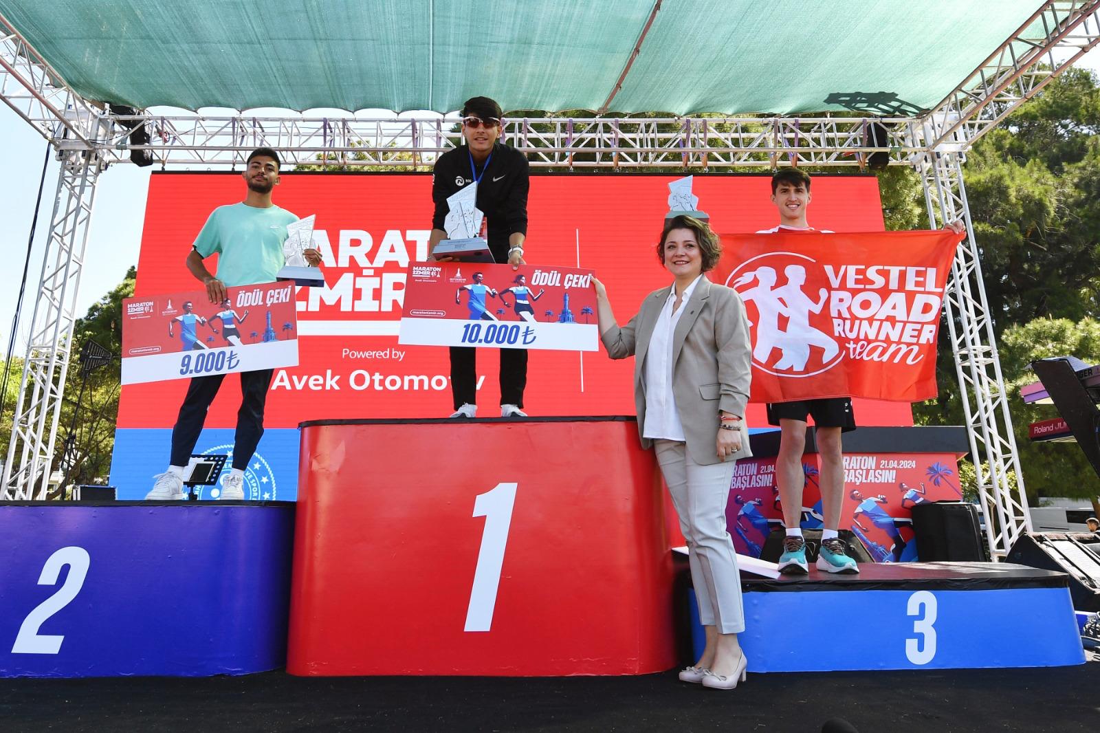 Türkiye’nin en hızlı maratonu Maraton İzmir koşuldu