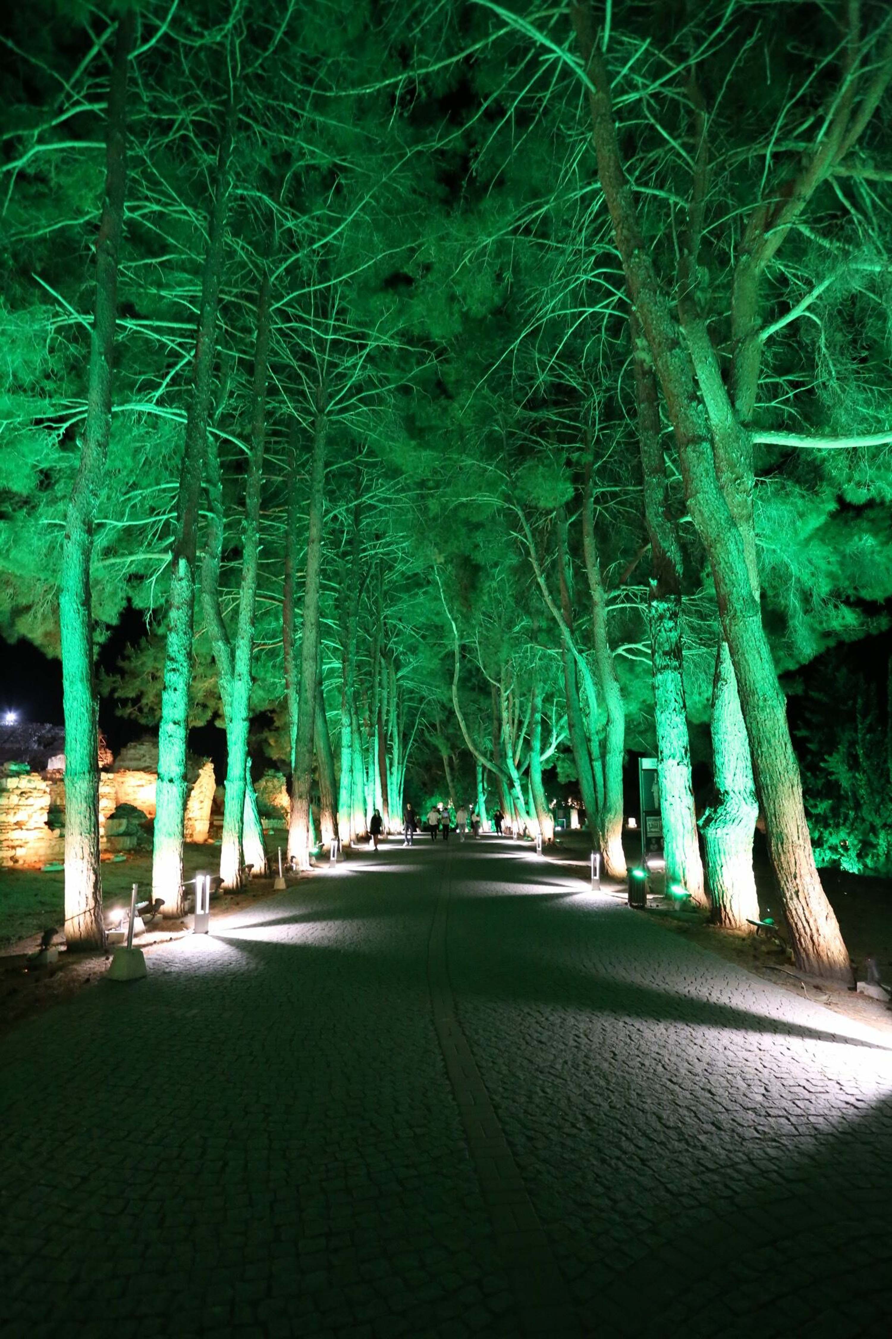 Efes Antik Kenti'nde gece müzeciliği dönemi!