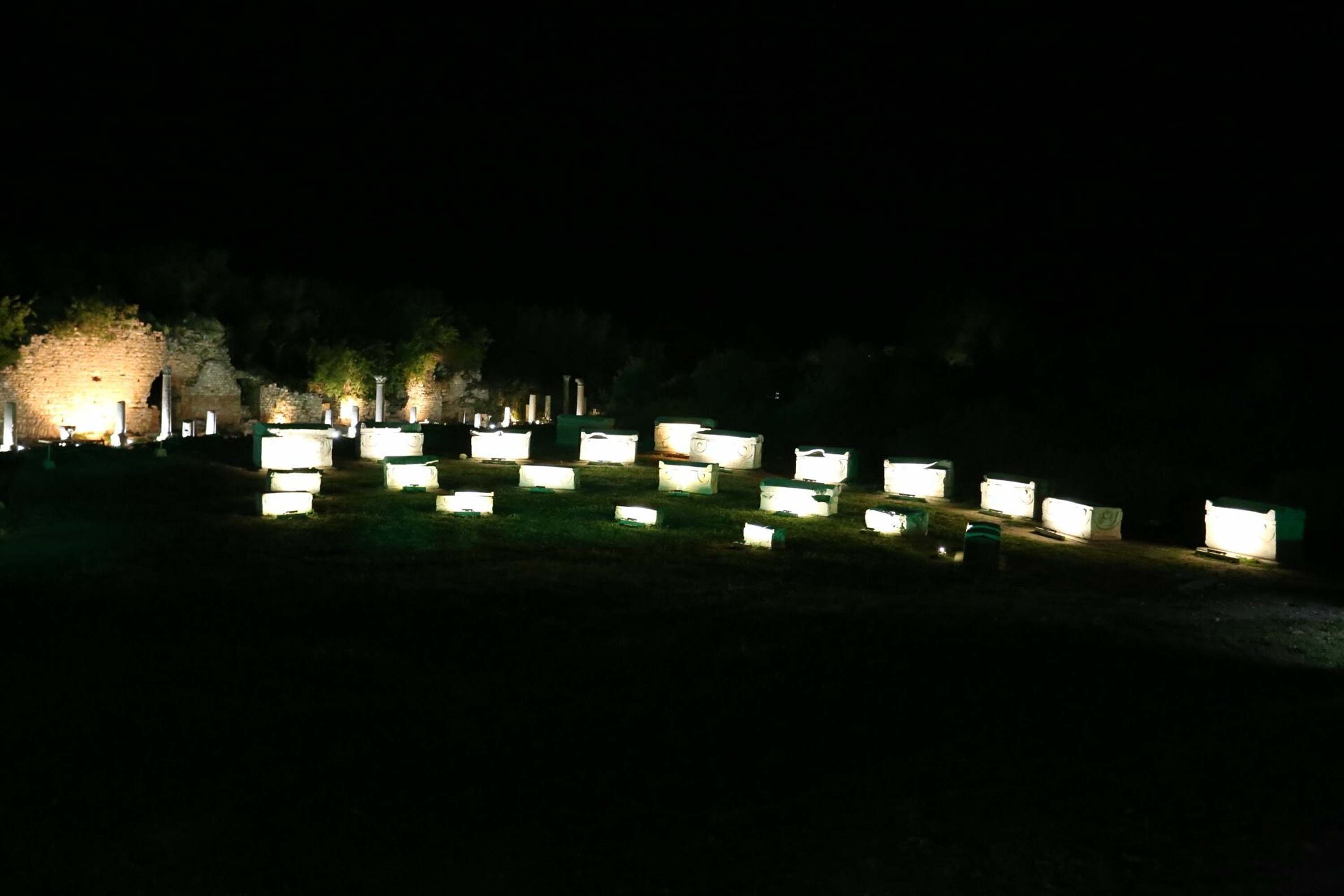 Efes Antik Kenti'nde gece müzeciliği dönemi!