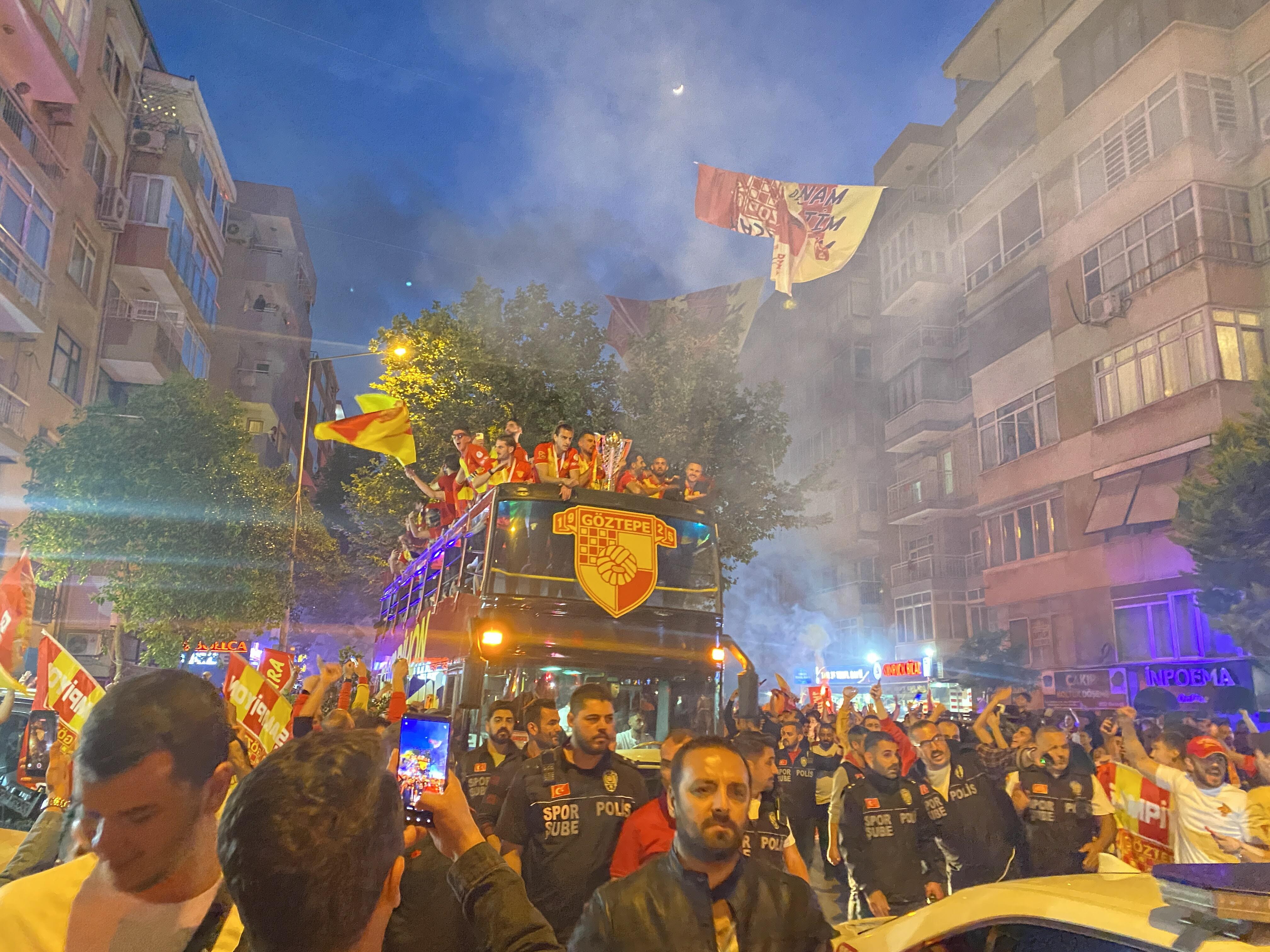 Göztepe kupasına kavuştu 