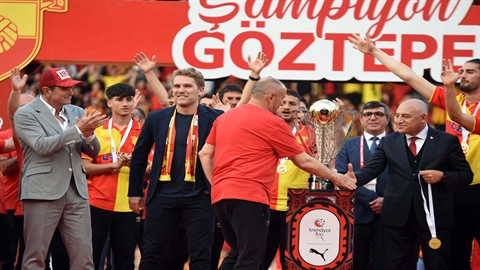 Göztepe kupasına kavuştu 
