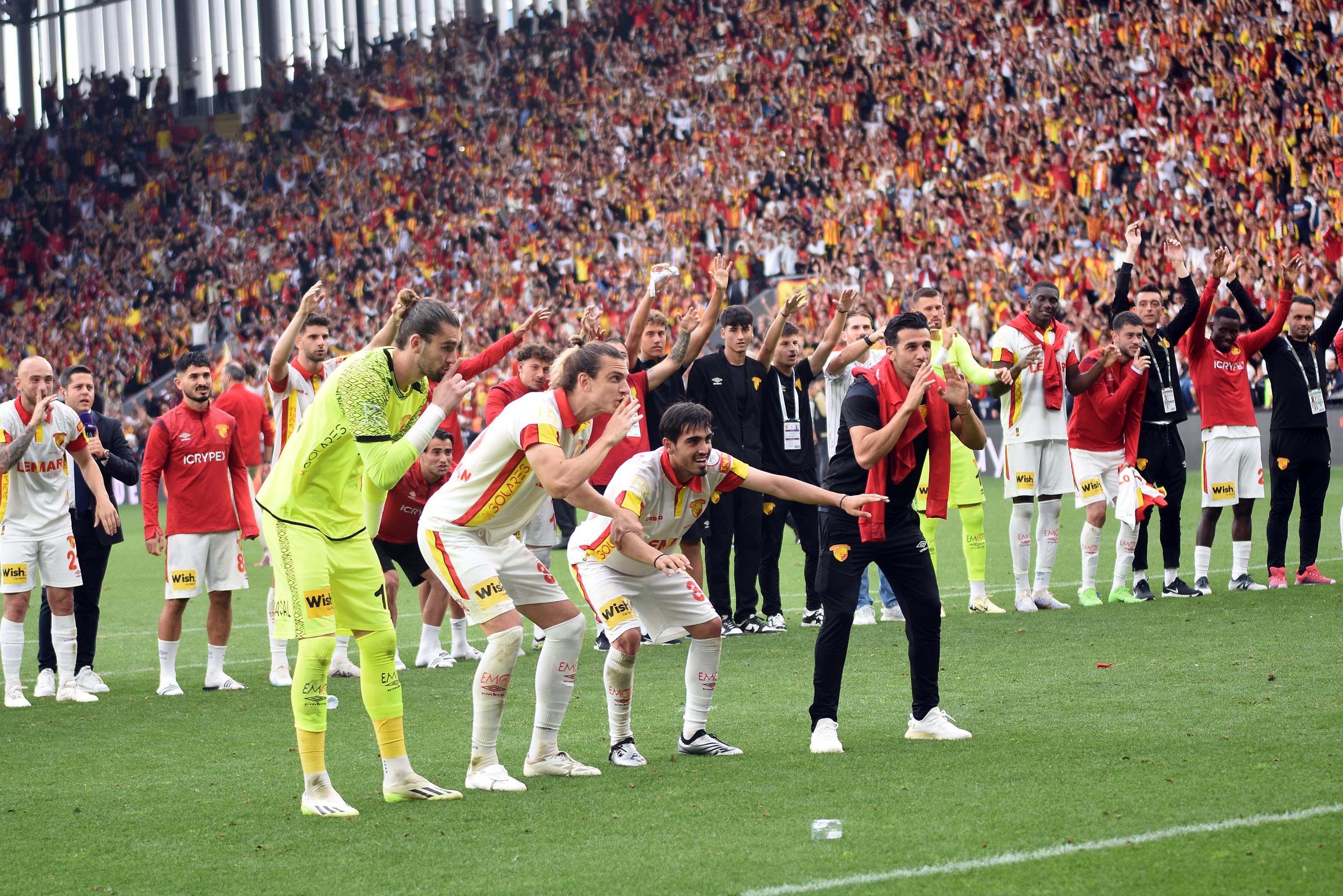 Göztepe kupasına kavuştu 