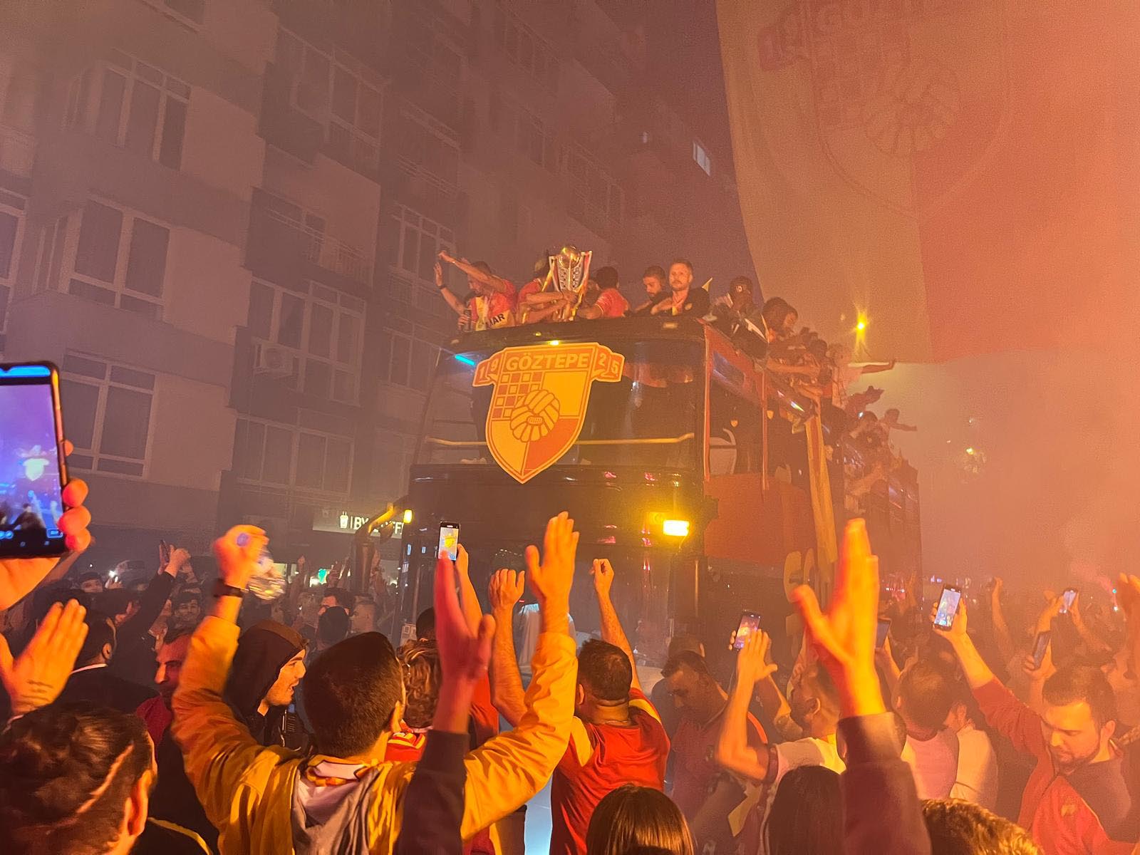 Göztepe kupasına kavuştu 