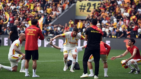 Göztepe kupasına kavuştu 