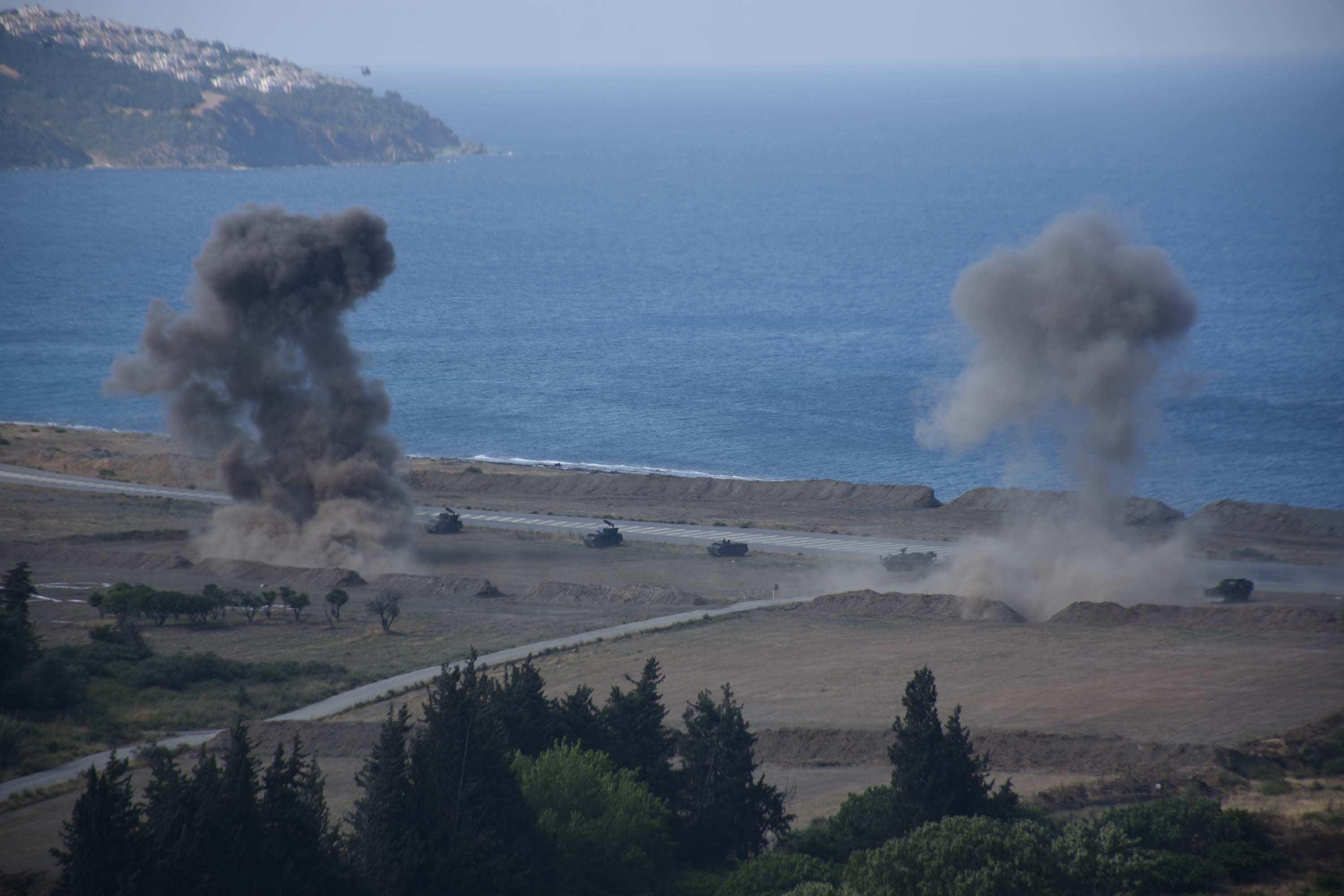 'EFES-2024 Birleşik, Müşterek Fiili Atışlı Arazi Tatbikatı'nın halk günü gerçekleştirildi
