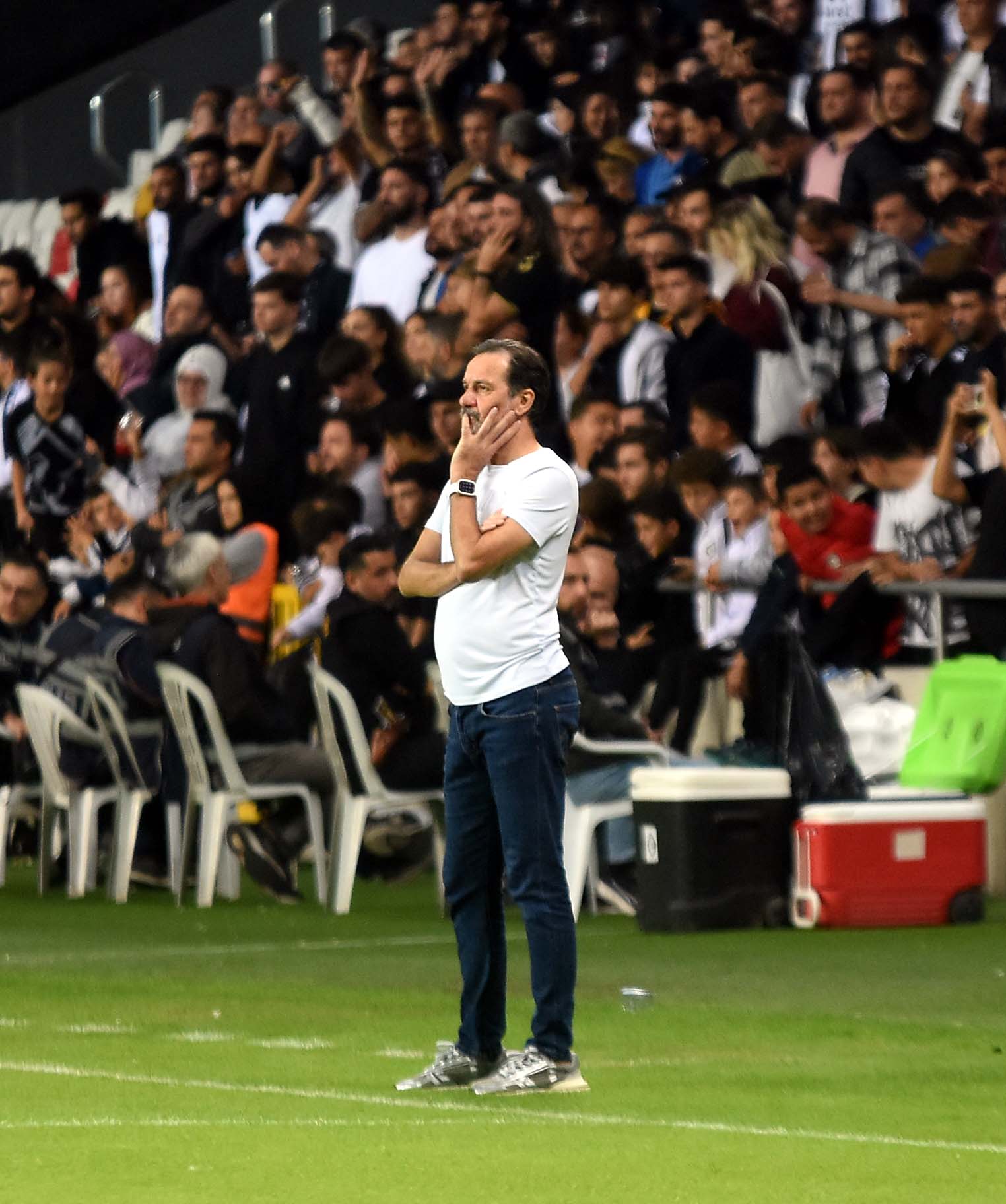 Altay-Karşıyaka mücadelesinden kareler...