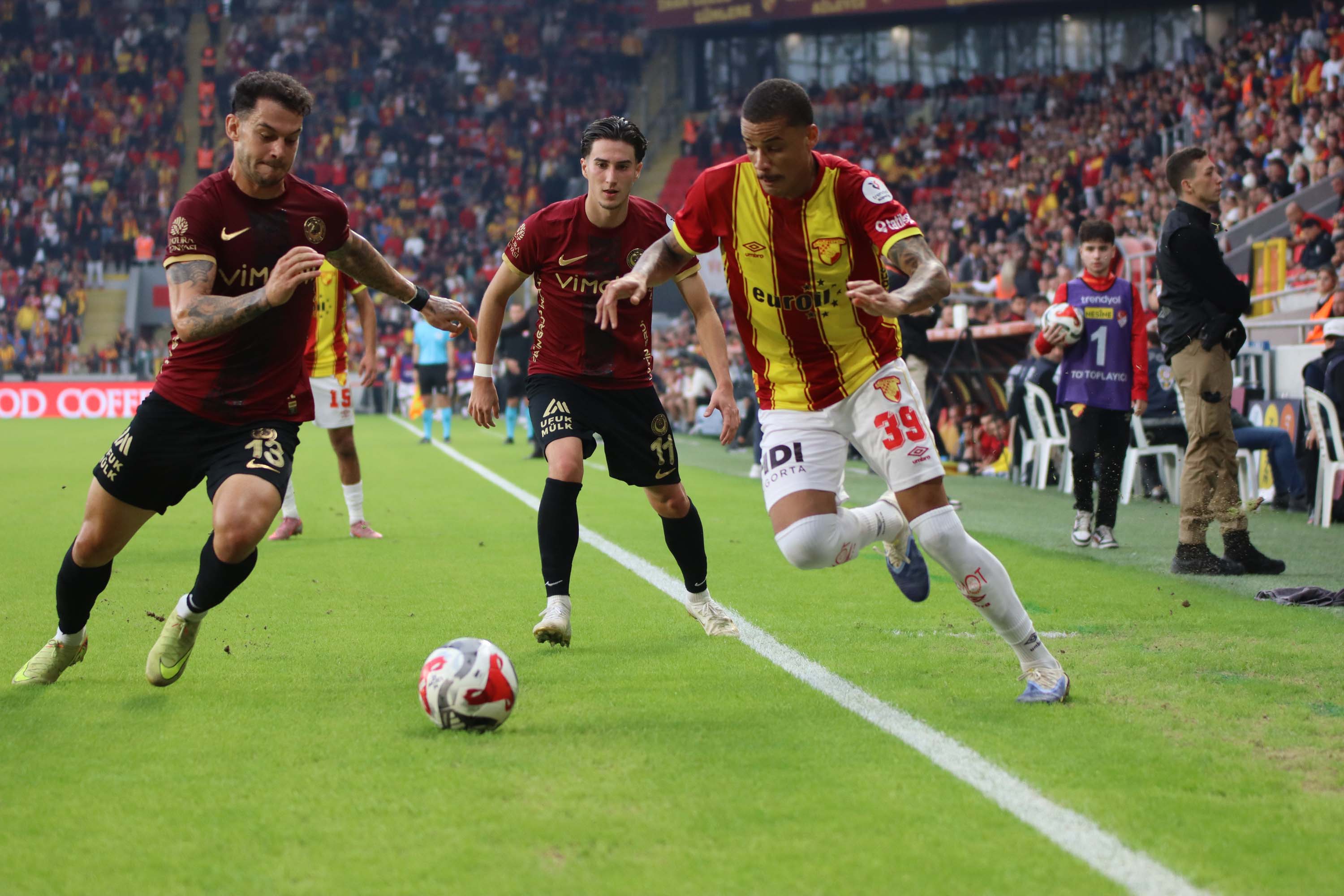 Göztepe - Gençlerbirliği maçından kareler...