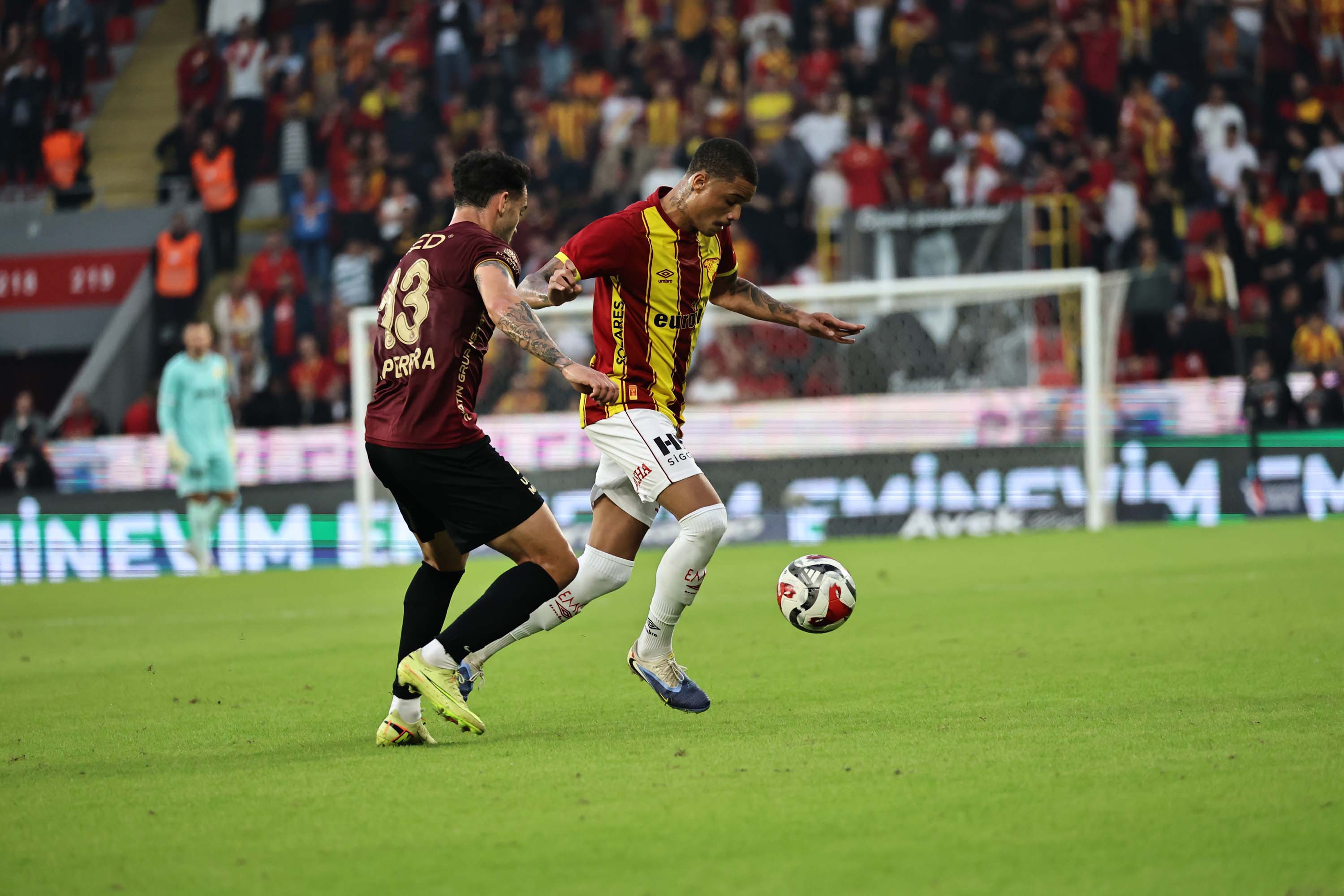 Göztepe - Gençlerbirliği maçından kareler...