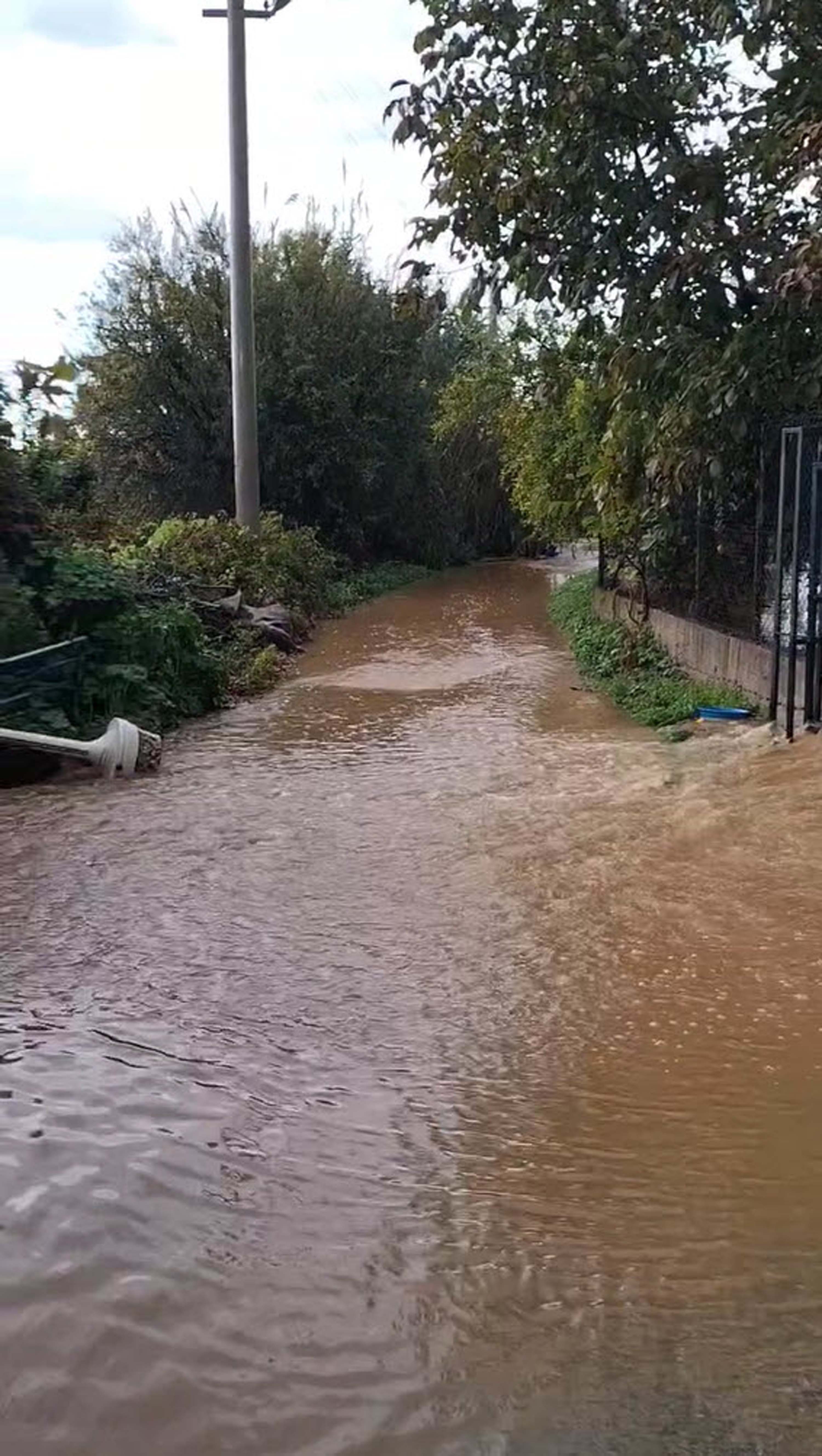 İzmir'de sağanak etkili oldu