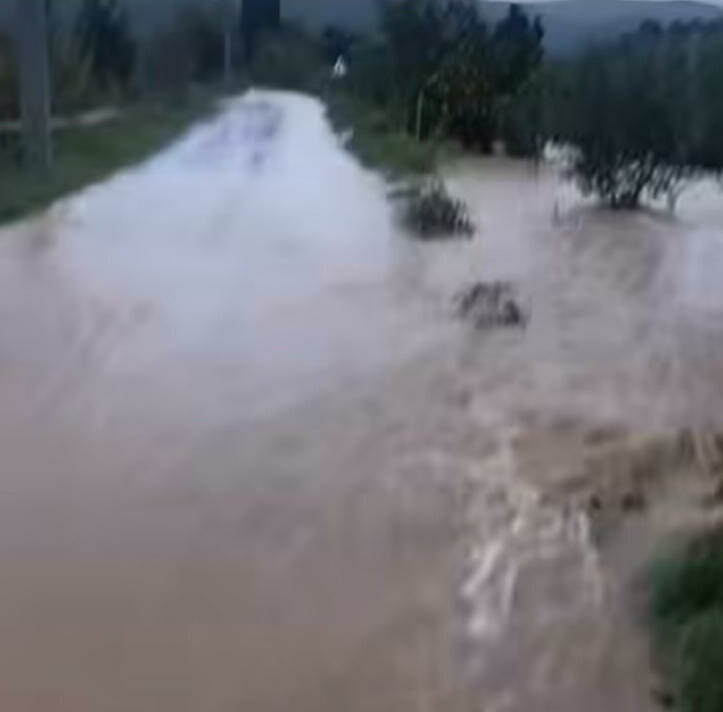 İzmir'de sağanak etkili oldu