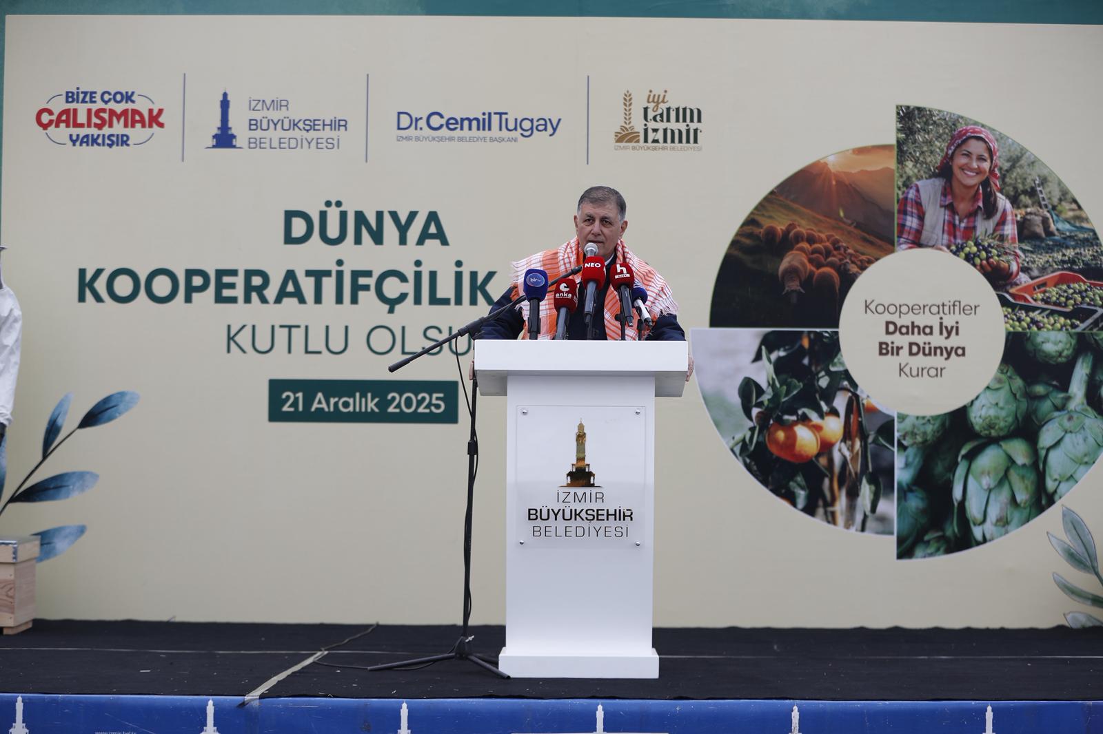 İzmir'de 21 Aralık Dünya Kooperatifçilik Günü etkinliklerle kutlandı