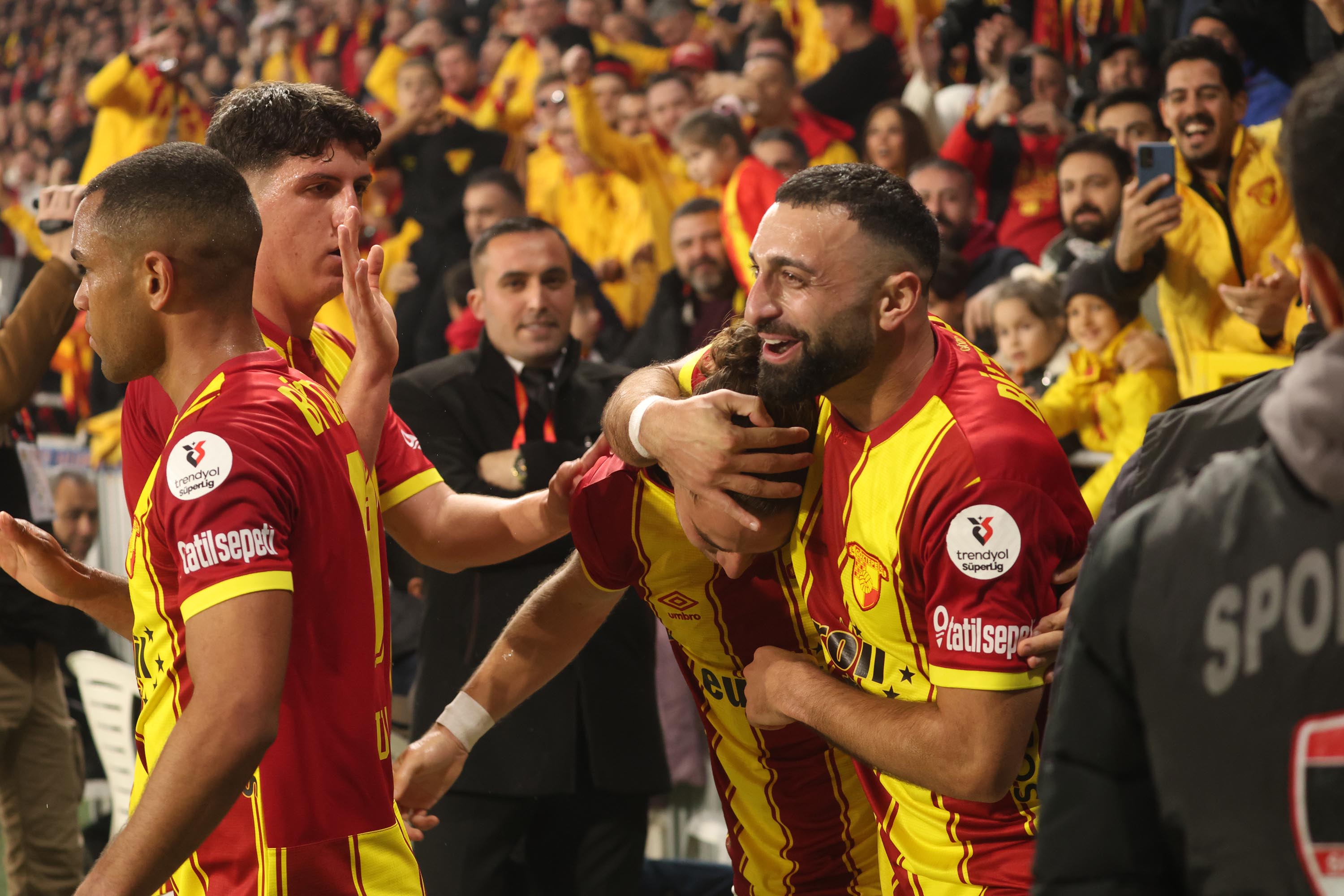Göztepe – Samsunspor maçından kareler!