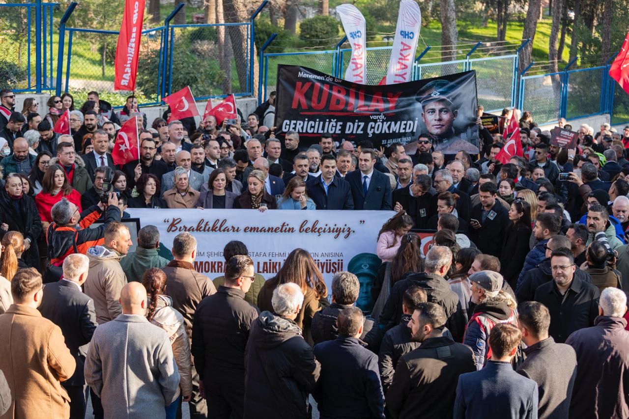 Kubilay ve devrim şehitleri 95’inci kez anıldı