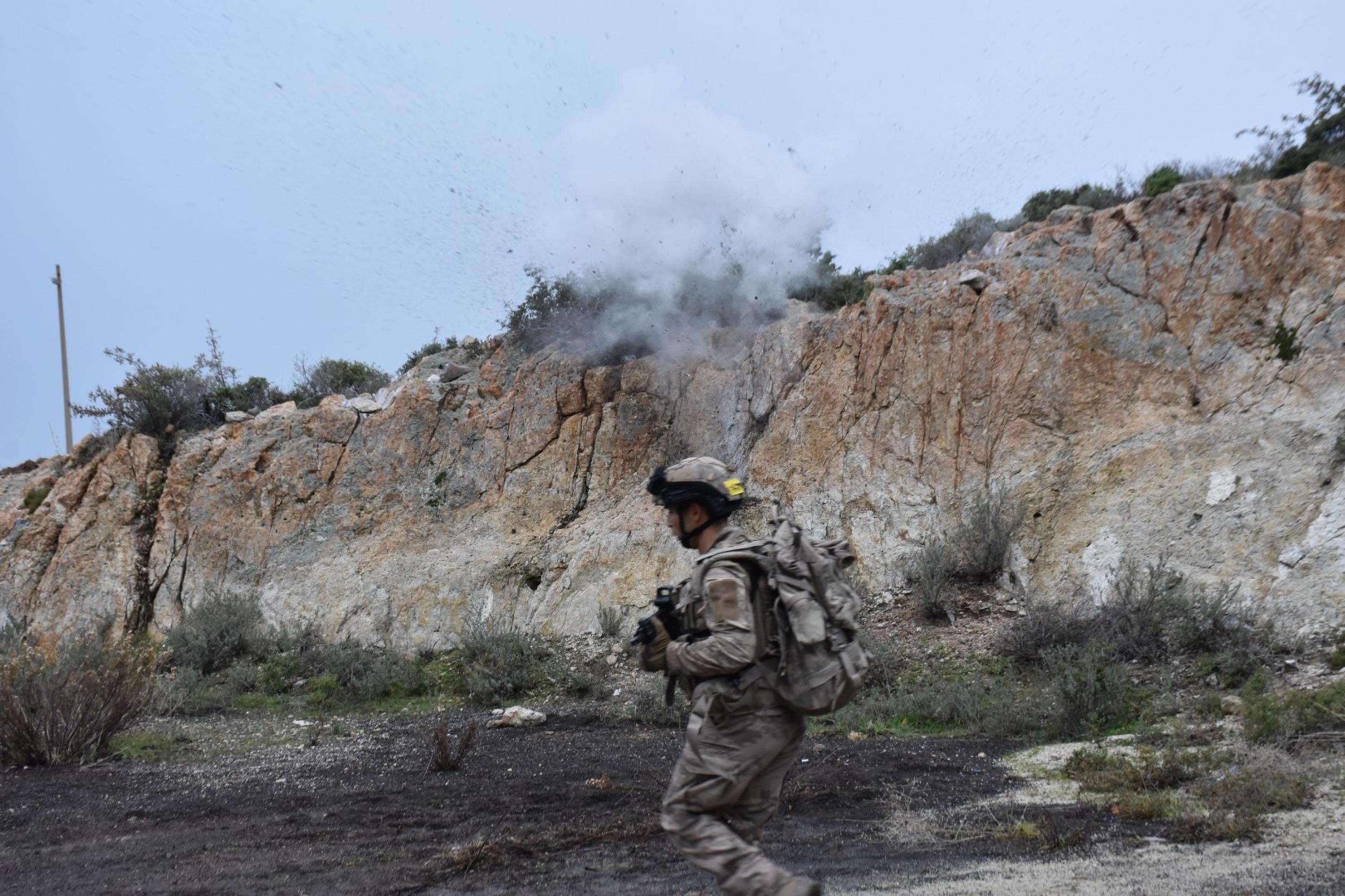 Jandarma Komando Özel Harekat birlikleri, ‘Savaşçı Yarışması'nda mücadele ediyor